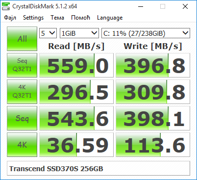 Transcend SSD370S.256GB.Intel B150.PNG