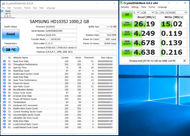 Transcend jf770 32 GB na USB 2.0 PC.PNG