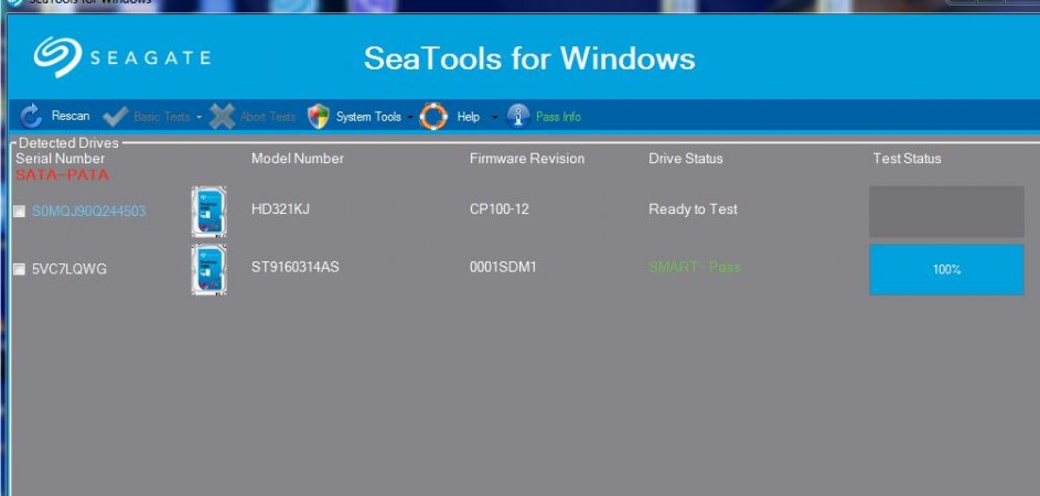 Smart test Seagate.JPG