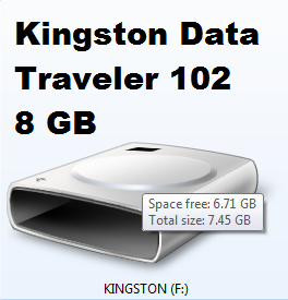 Kingston DataTraveler  8 GB u stvari 7.45 GB.png