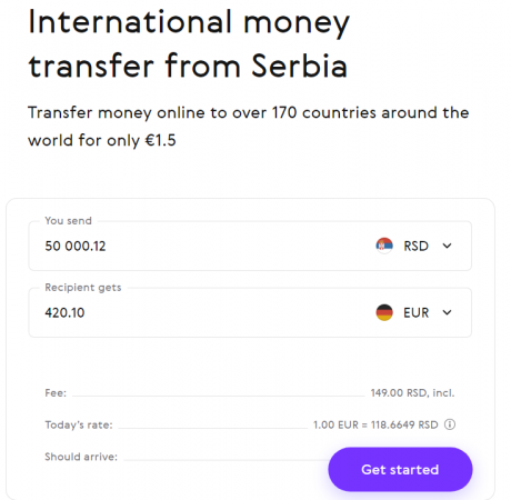 paysend.com Transfer money online globally from Serbia for only £1, $2 or €1.5 _ Paysend Globa...png