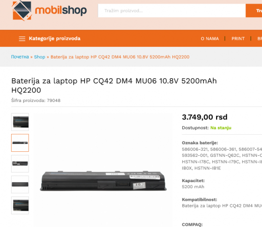 Screenshot 2023-01-23 at 11-19-46 Baterija za laptop HP CQ42 DM4 MU06 10.8V 5200mAh HQ2200 - M...png