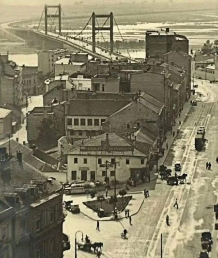 1940. Brankova ulica sa Mostom Kralja Aleksandra.jpg