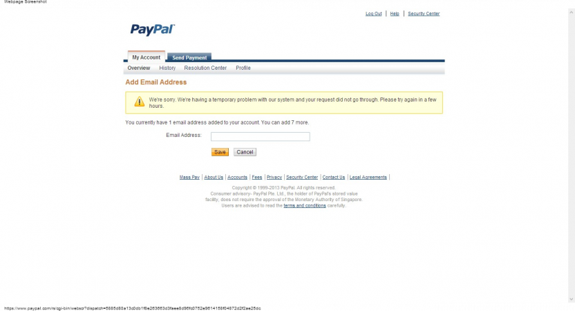 Error - Add Email Address - PayPal.png